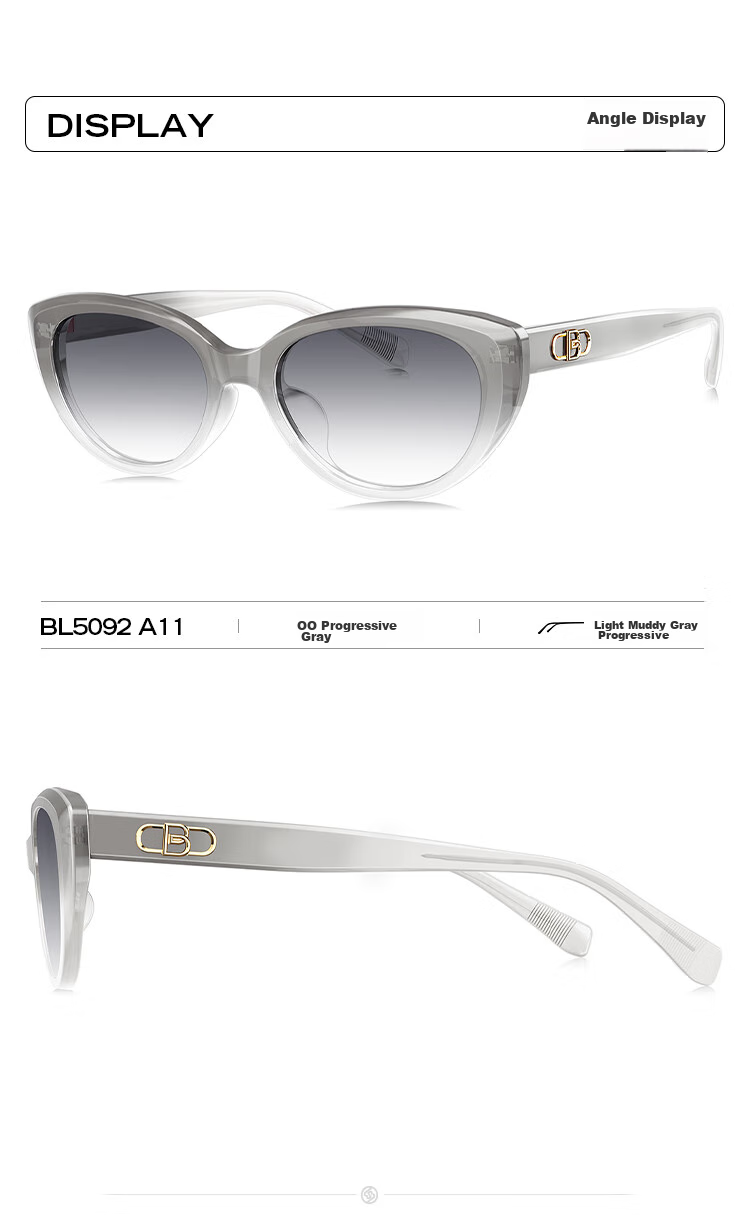 BOLON Sunglasses, Yang Zi's Style, Cat-Eye Sunglasses, UV Protection, Driving Sunglasses for Women, Trendy, BL5092C10 12
