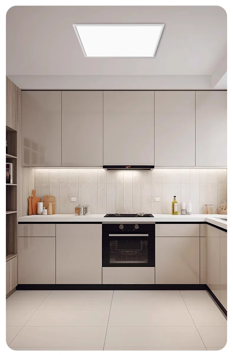 Fanyao LED Panel Light Spring Clip Recessed Panel Kitchen Bathroom Gypsum Board Integrated Ceiling Light 27