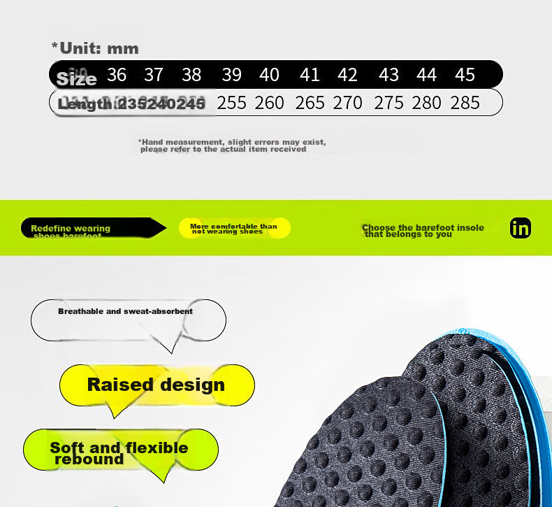 Warrior Sports Insoles for Men, Shock-Absorbing, Soft And Bouncy, Odor-Resistant, Breathable, Sweat-Absorbing, Military Training 5017, Black, Size 45-46 18
