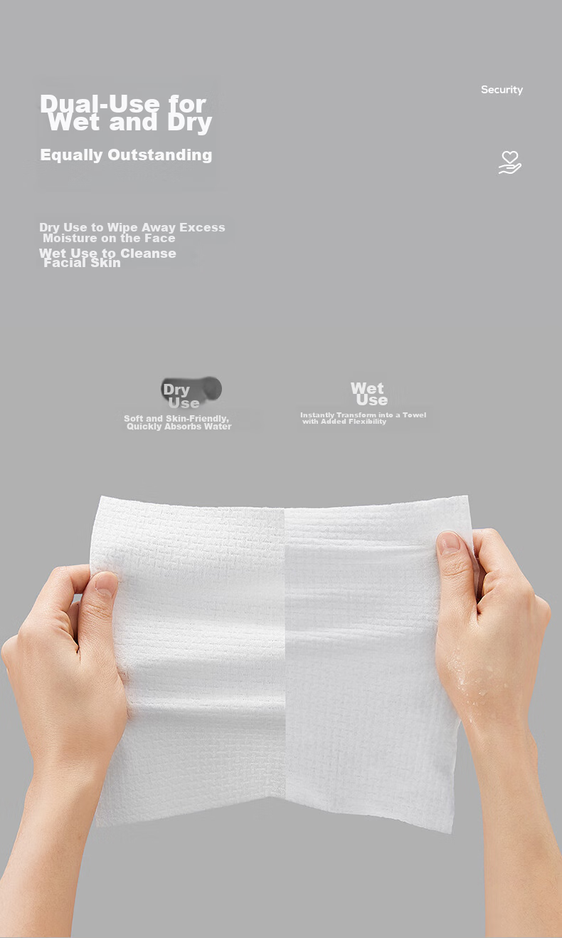 Shiyuejiejing Baby Soft Wipes, Dry And Wet Use, Disposable Face Towels, Extra Large And Thick, Suitable for Adults, 80 Sheets * 4 Packs 10