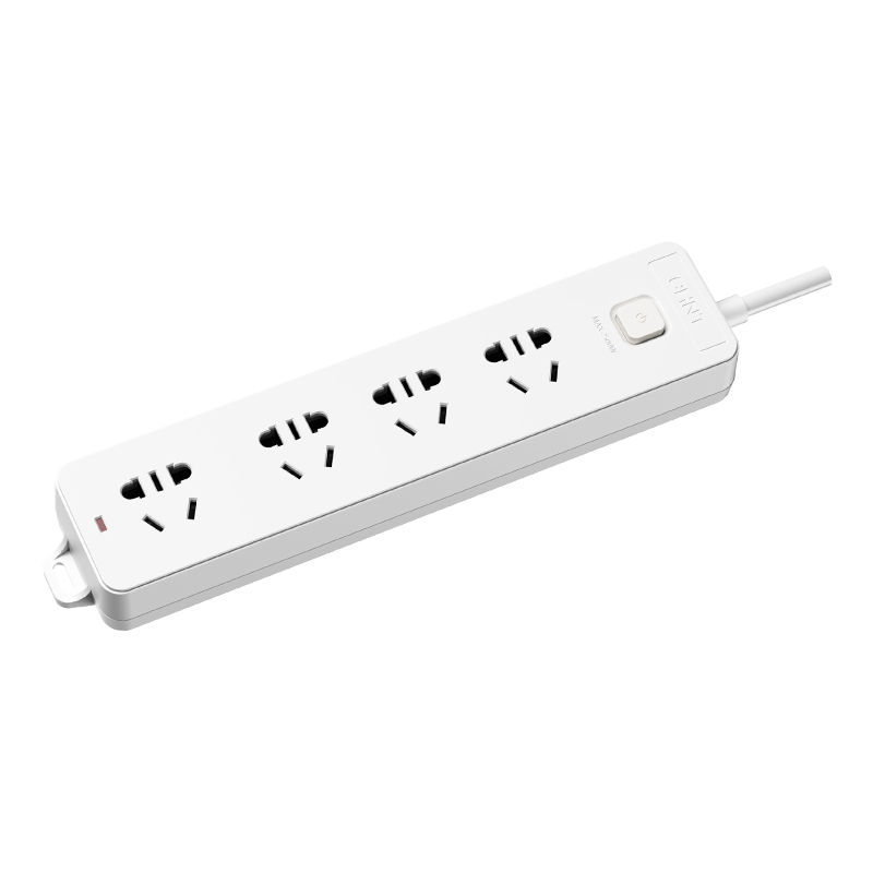 CHNT Master Control Socket/power Strip/extension Cord/strip/power Board/docking Station 4 Outlets with Master Switch, 10A, 1140-1.8m