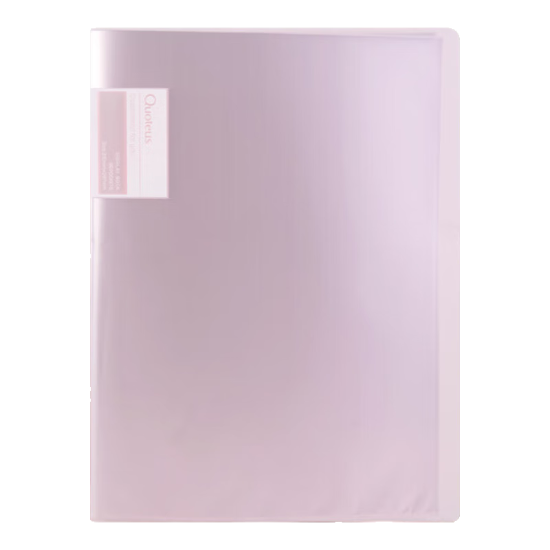 Deli A4/60-Page Document Folder with Pockets, Certificate Collection Folder, Pregnancy Check-Up Organizer, Delivery Report Organizer, Sheet Music Folder, 72557 Red