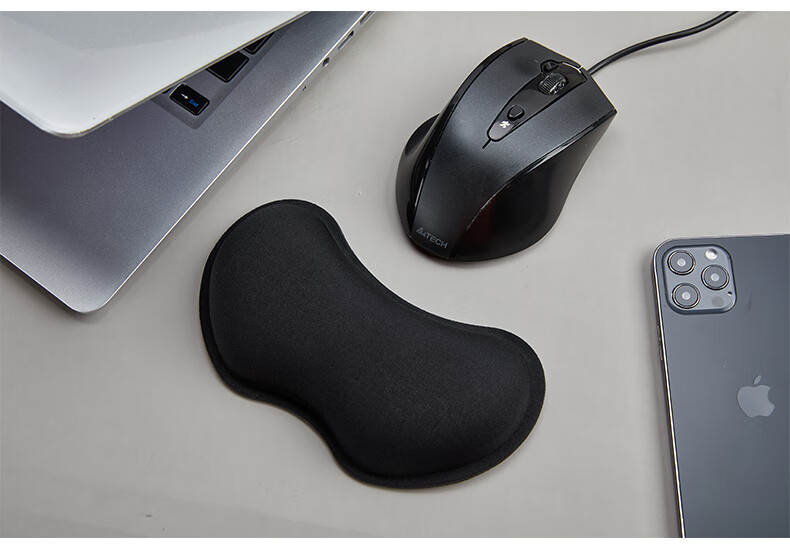 CAPERE Mouse Pad Wrist Rest, Slow Rebound Hand Support Wrist Pad, Comfortable Wrist Rest for Computer Office Use, Lucky Cat H218, 138X85X25mm 7