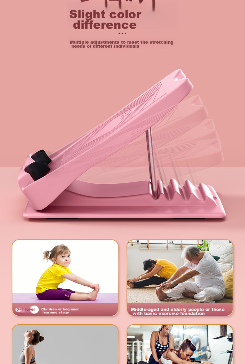 Li-Ning Stretching Board, Foldable, for Adults And Children, Home Use, Standing Inclined Pedal, Stretcher, Massage, Ankle Correction, Rehabilitation, Fitness 7