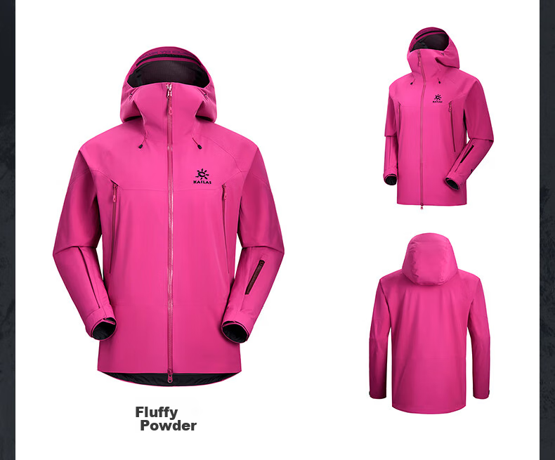 KAILAS Mont X All-Weather Hard Shell Jacket GTX Outdoor Windproof Waterproof Professional Mountaineering Jacket for Men and Women 23
