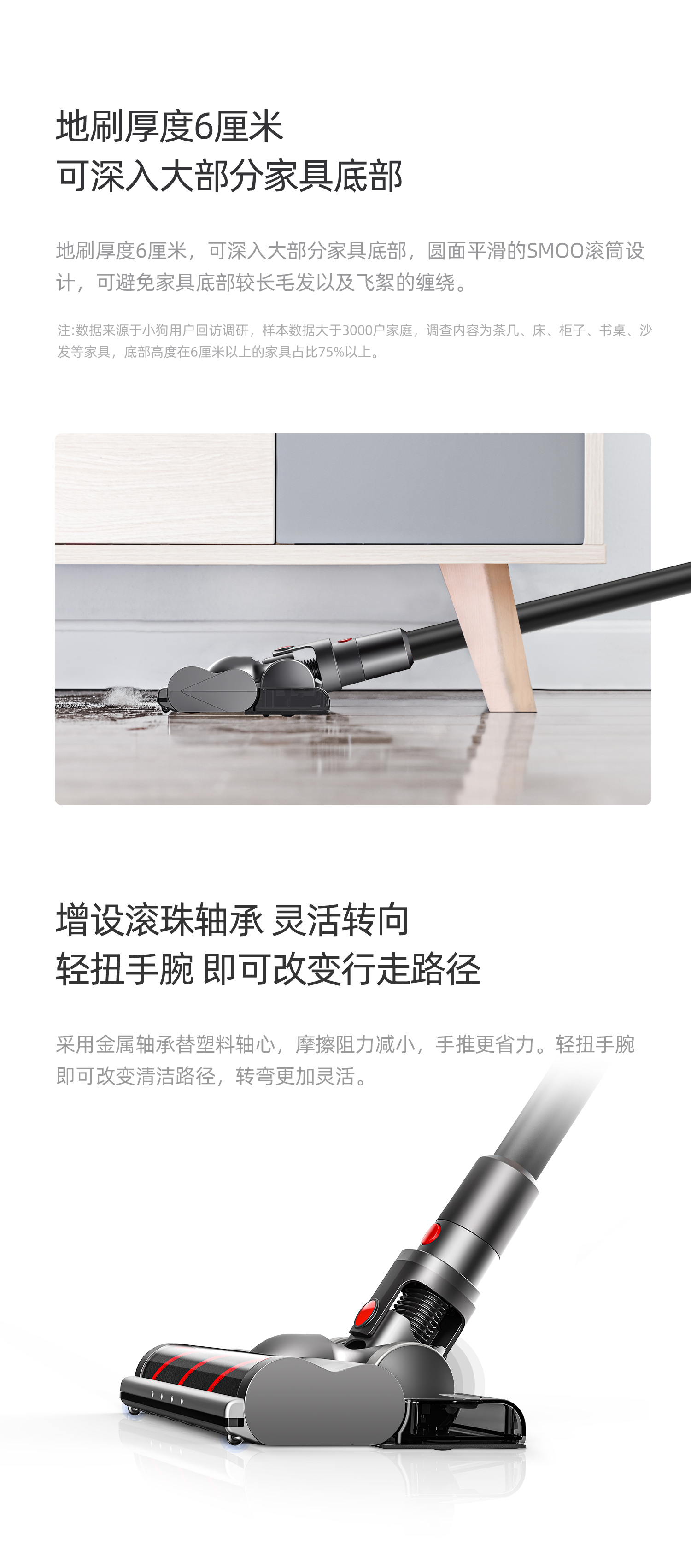 37804-小狗(puppy)无线吸尘器家用除螨吸拖一体手持立式宠物家庭适用T11 Cyclone Rinse-详情图