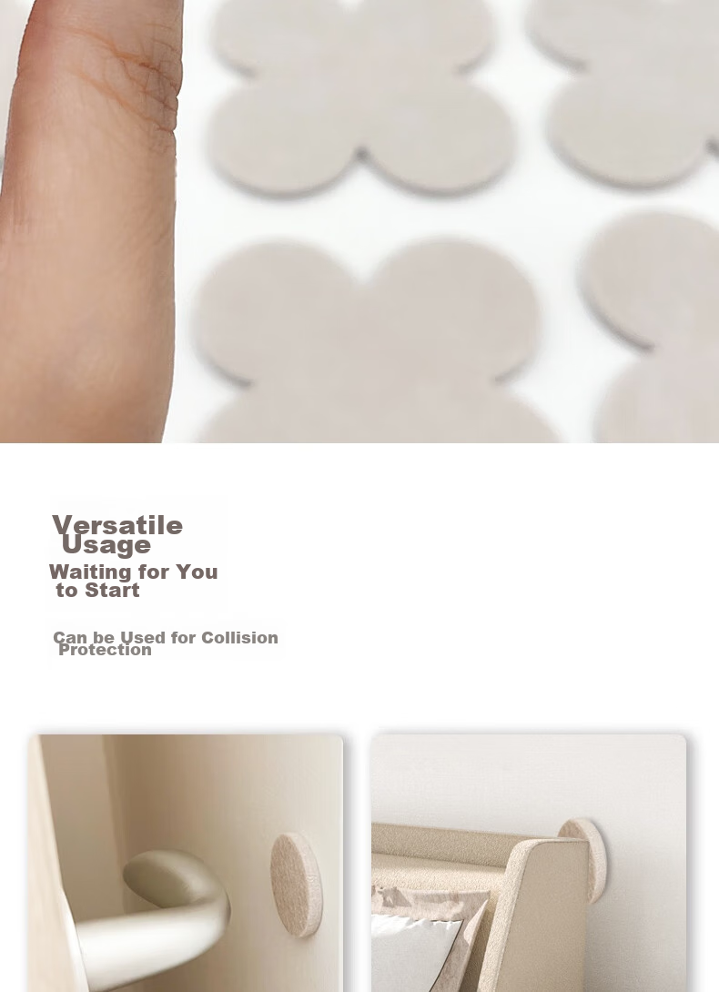 Dienmern Table Leg Pads, 142 Pieces Set, Chair Seat Cushions, Stool Furniture Felt Pads, Anti-Scratch Protectors 10