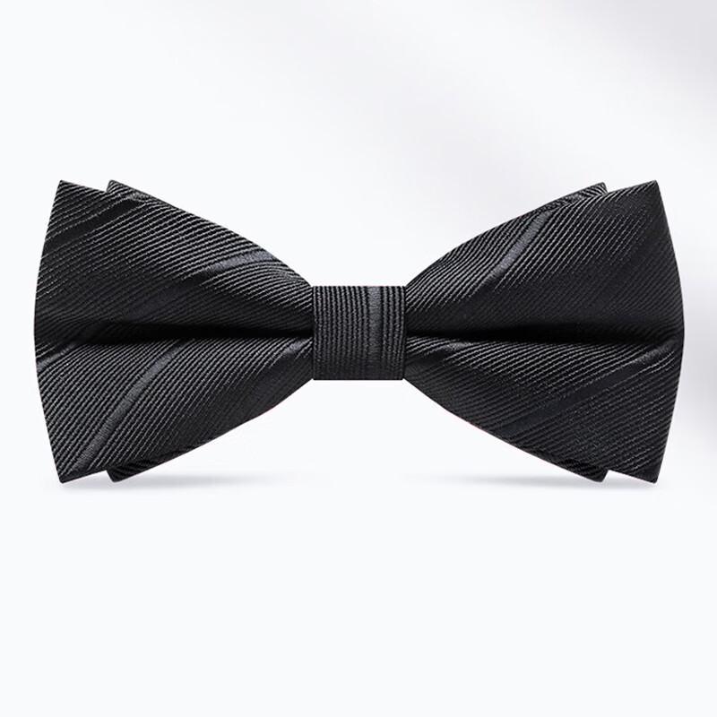 GLO-STORY Men's Bow Tie, Mid-Autumn Festival Gift, Fashionable Suit Business Formal Wear, Wedding Groom Groomsman Bow Tie Gift Box Set