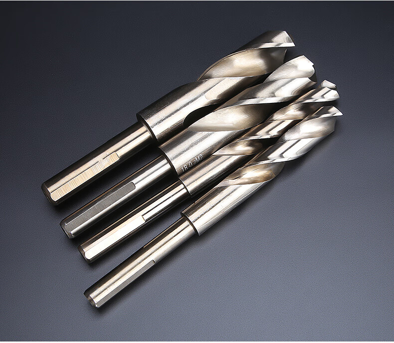 HUHAO Small Handle Twist Drill Bit Set for Electric Drill, Iron Drilling, Stainless Steel, Specialized High-Speed Steel, Woodworking Carbide Drill Bits 9