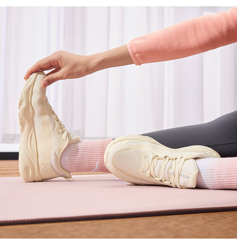 ANTA Milk Candy Jump Rope Shoes | Zhang Yufei's Training Shoes for Women, Soft Sole, Breathable, Lightweight, Shock-Absorbing, Training Shoes, Sneakers 30