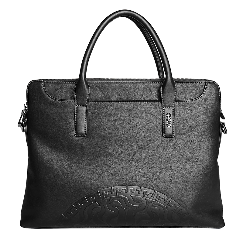 COW Briefcase, Men's Handbag, Large Capacity, Business Fashion Tote Bag, Men's Business Bag, Father's Day Gift, 9898