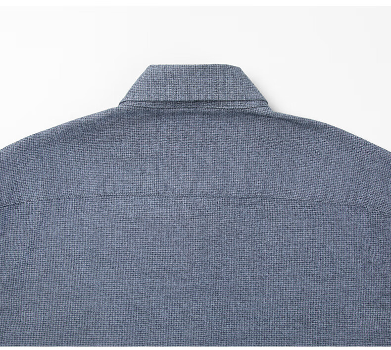 BLACKMONDAY [80-Count Long-Staple Cotton] Pure Cotton Long-Sleeve Shirt for Men, Spring And Autumn Season, All-Cotton Wrinkle-Free Casual Business Shirt for Me 15