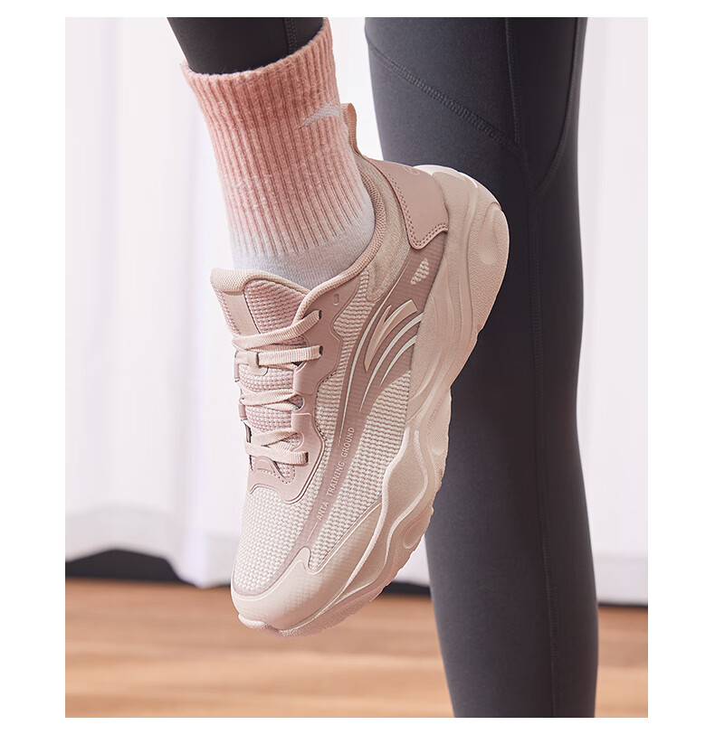 ANTA Milk Candy Jump Rope Shoes | Zhang Yufei's Training Shoes for Women, Soft Sole, Breathable, Lightweight, Shock-Absorbing, Training Shoes, Sneakers 23
