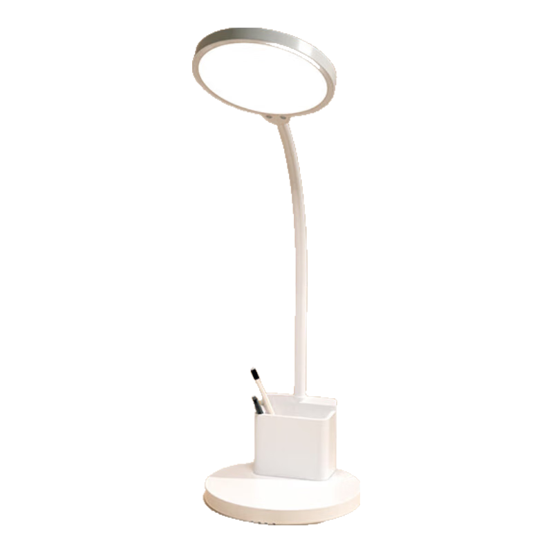 HP Precision Eye Protection Study Pen Holder Desk Lamp AA Grade Student Kids Reading Bedside LED Rechargeable Desk Light