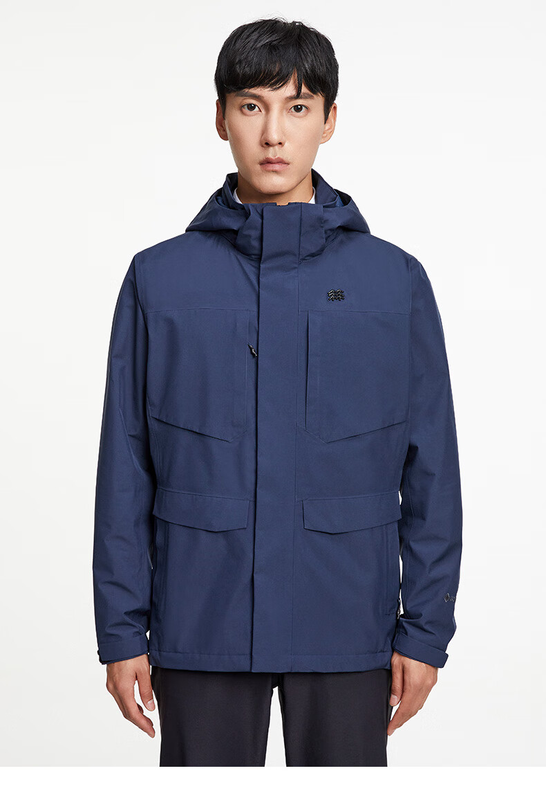 kolonsport可隆户外夹克男子春秋戈尔防水防风茄克柔软外套goretex2l