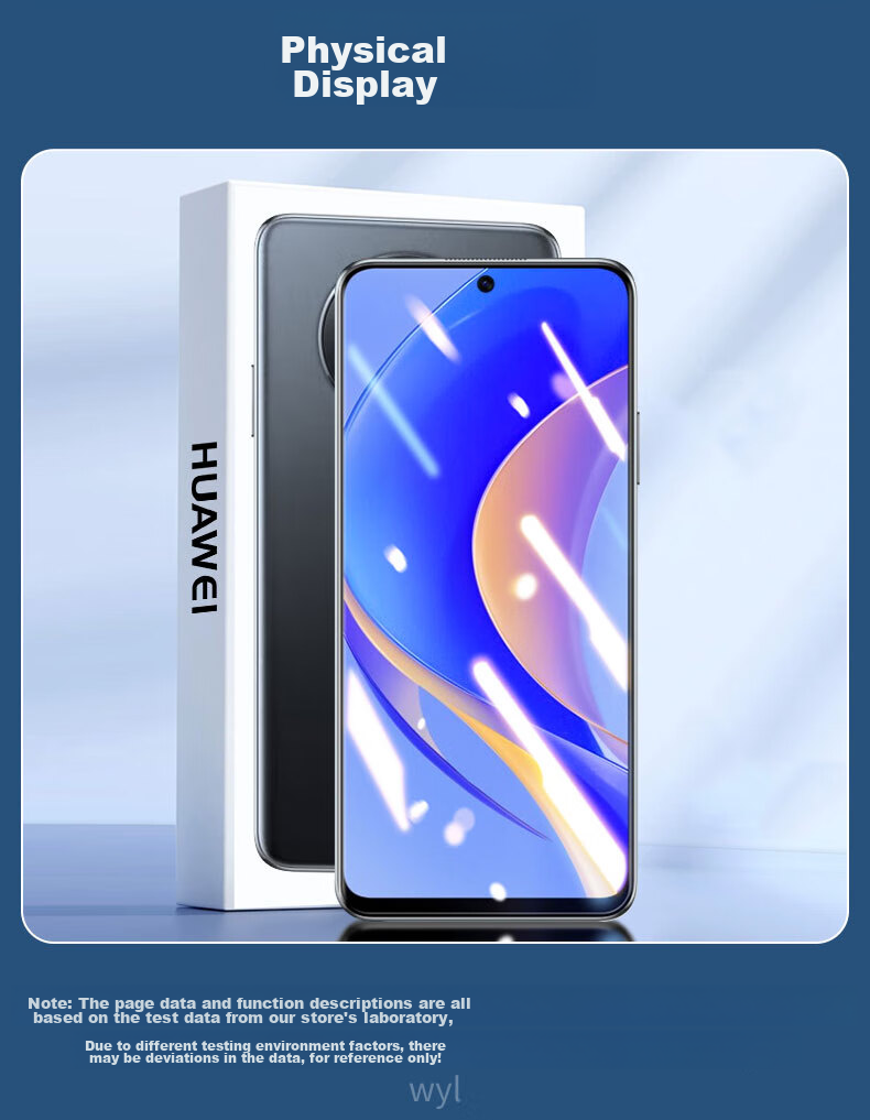 KOOLIFE Tempered Glass Screen Protector for Huawei Enjoy 50 Pro, Full Coverage Ultra-Thin HD Film for Huawei Enjoy 50 Pro Phone, Shatterproof Anti-Fingerprint Protective Film 17
