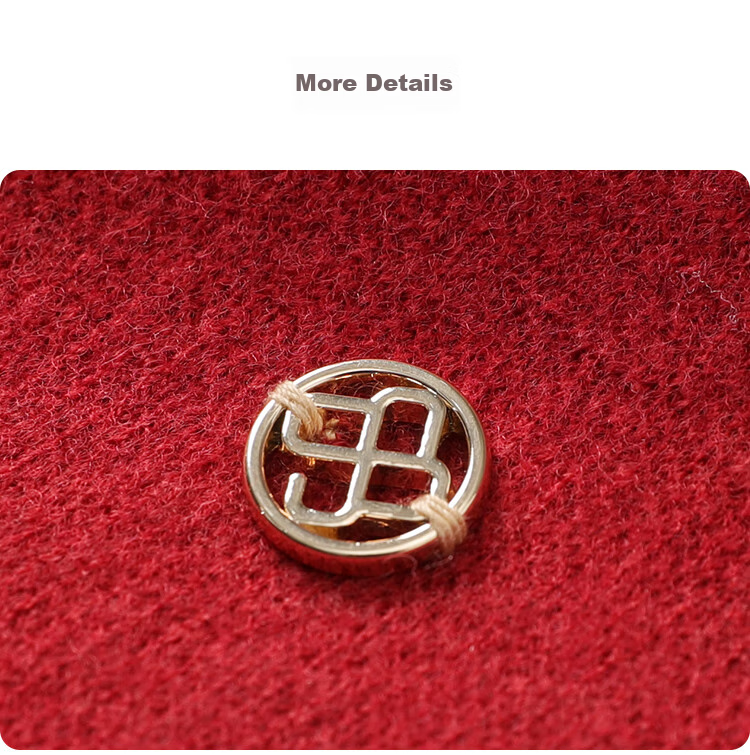 JIUMU Pure Wool Zodiac Year Red Scarf, Unisex Style for Men And Women, Autumn And Winter Warm Neck Warmer, Mid-Autumn Festival Birthday Gift Box Set 17