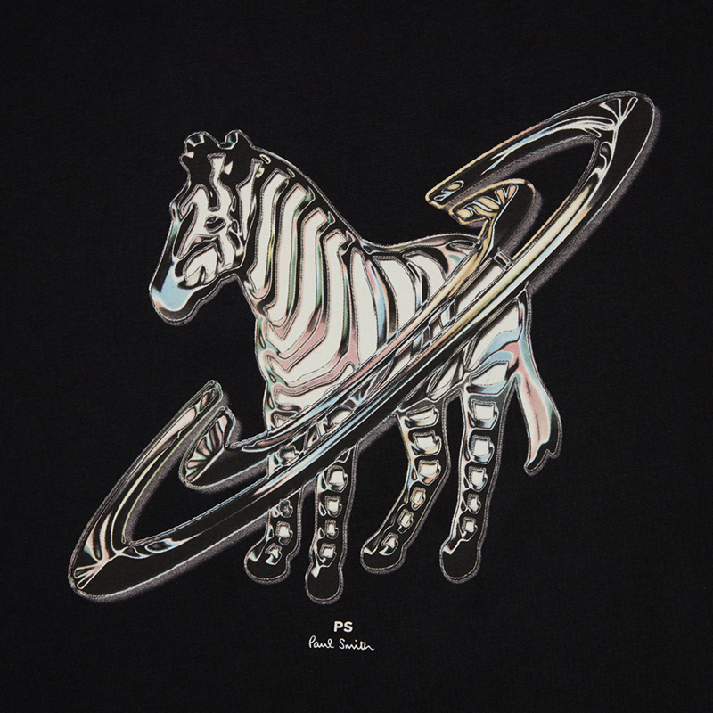 保罗史密斯paulsmitht恤22春夏斑马系列男士土耳其蓝色t恤m2r011rhp