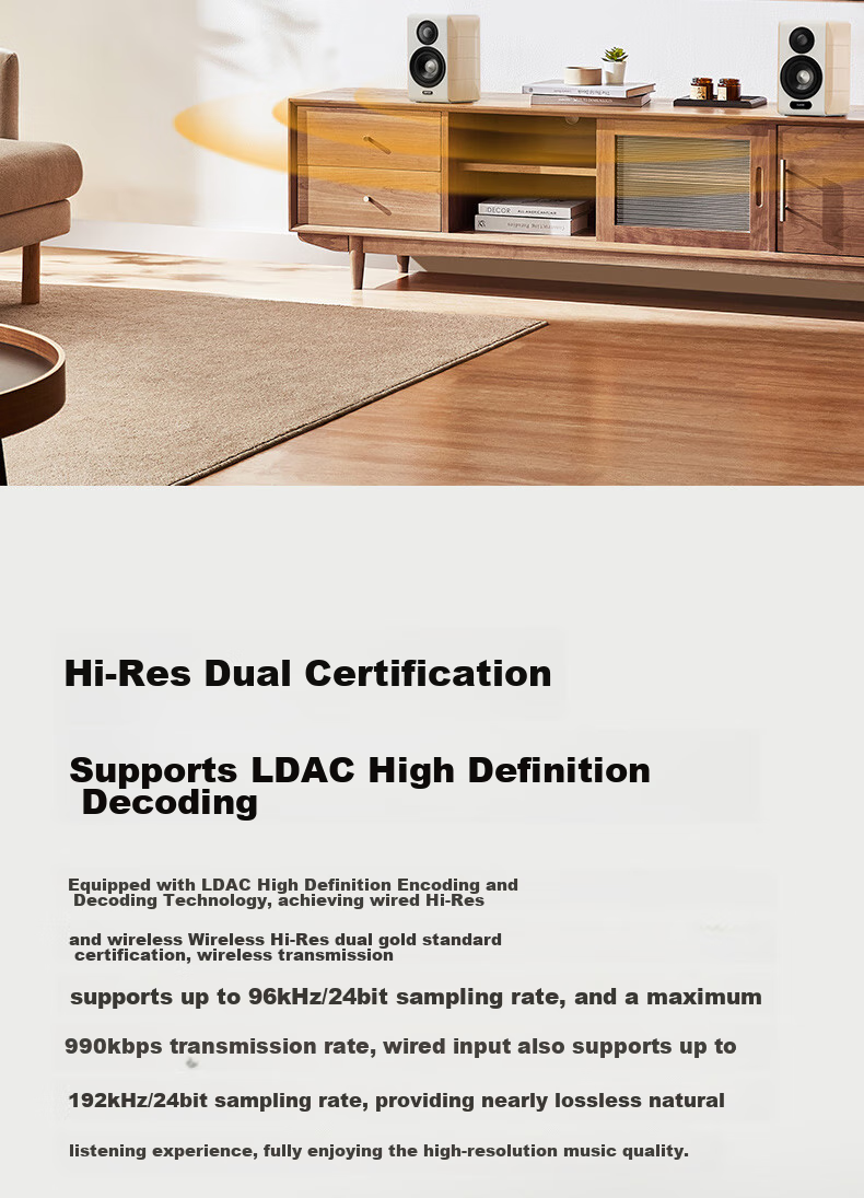 EDIFIER S880MKII, Exquisite HIFI Active 2.0 Speakers, High-Fidelity Bluetooth Connection, Computer Speakers, TV Soundbar, Graduation Gift 5