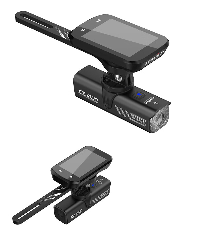 TOWILD Road Bike Integrated Handlebar Bracket, Carrying Handlebar Light Code Table Extension Bracket, Sports Camera Base Accessory 6