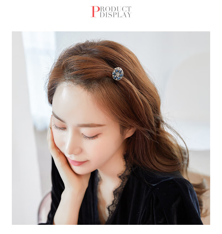 CHIMERA Hair Claw Clip, Bangs Clip, Korean Style Hairpin for Women, Gentle on Hair, Durable, Mid-Autumn Festival Gift 7