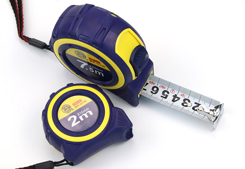 The Great Wall Steel Tape Measure First-Class Precision National Standard Tape Measure Thickened Anti-Drop High Precision Measuring Tape 2m*16mm 017142 10
