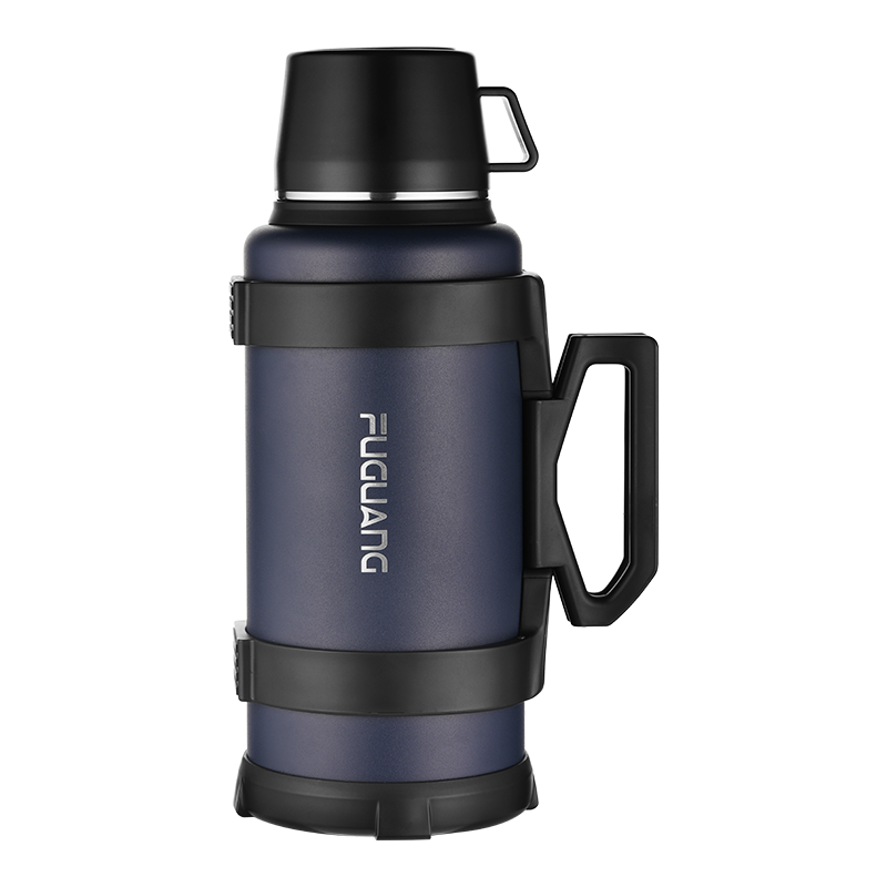 Fuguang Insulated Bottle, 3.2L Large Capacity Thermos, Men's Outdoor Water Bottle, 304 Stainless Steel Vacuum Travel Flask, 3200ML