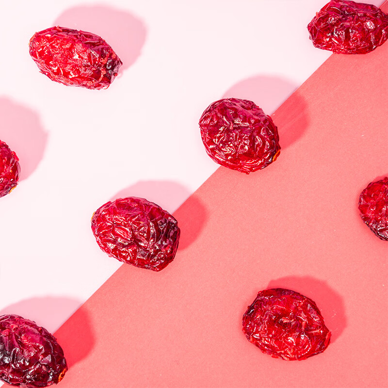 新边界 整一颗蔓越莓干400g/罐 整颗无核蜜饯果干休闲食品零食水果干