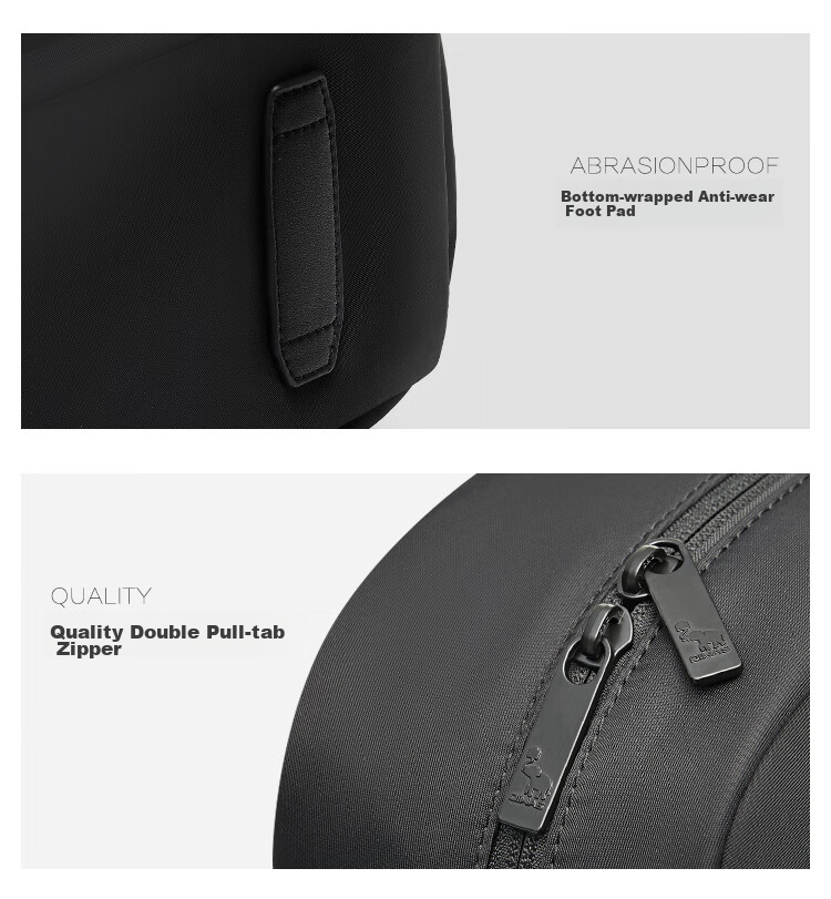 OWAS Pioneer Series Backpack for Men, Commuter Bag, Fashionable Business 15.6-Inch Laptop Bag, Travel Leisure Bag 15