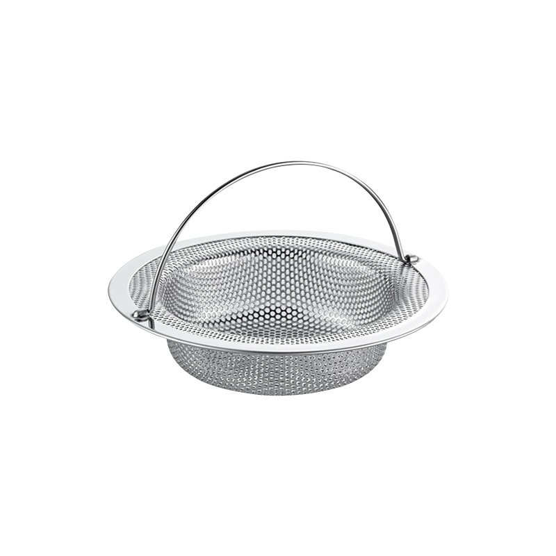 HSPA Old-Style Kitchen Sink Strainer, Stainless Steel Basket, Vegetable Washing Basin Filter, Sink Drain Anti-Clogging Device, 102
