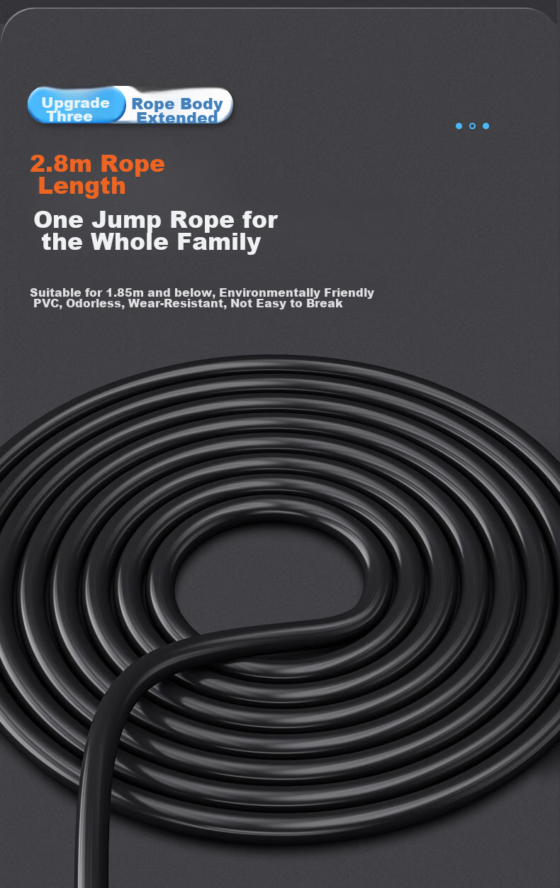 Li-Ning Jump Rope for Adults And Children, Middle School Students, Wear-Resistant Steel Wire, Professional High School Entrance Exam, Heavy-Duty Fitness Equipment 6