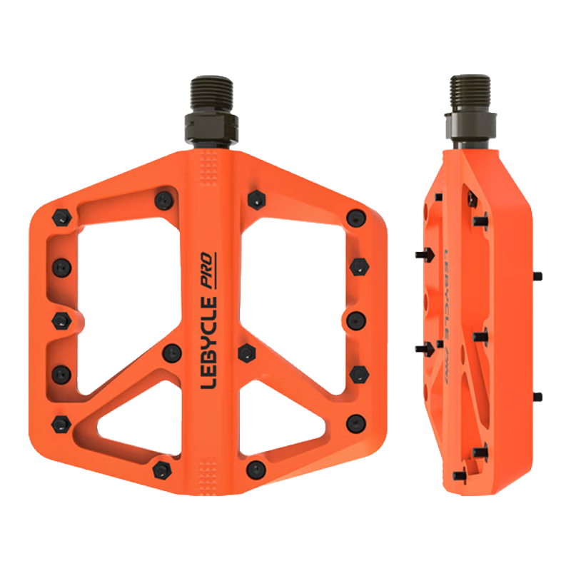 LEBYCLE Bicycle Pedals, Nylon Mountain Road Bike Pedals, Universal Pedals, Sanpei Lin Pedals, Ultra-Light Foot Pedals