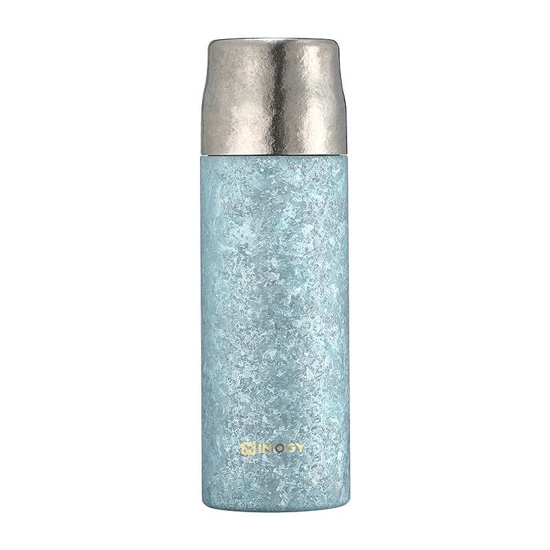 IMOGY Holiday Gift Pure Titanium Insulated Mug Large Capacity Titanium Cup High-End Tea Infuser Cup Outdoor Thermal Water Bottle