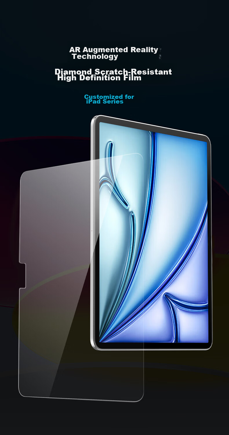 CangHua Tempered Glass Screen Protector for IPad 7/8/9, Eye Protection Anti-Blue Light, Compatible with 2019/2020/2021 Models, 10.2-Inch Protective Film for Apple Tablets, HD Anti-Fingerprint Screen Protector 2