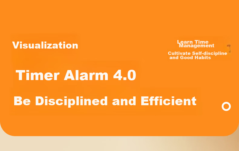 QT-TIMER Visual Timer Alarm Clock, 2026 New Model for Students, Wake-Up Aid, Electronic Clock, Self-Discipline Countdown Timer, Time Management Tool, Birthday Gift for Boys And Girls 11