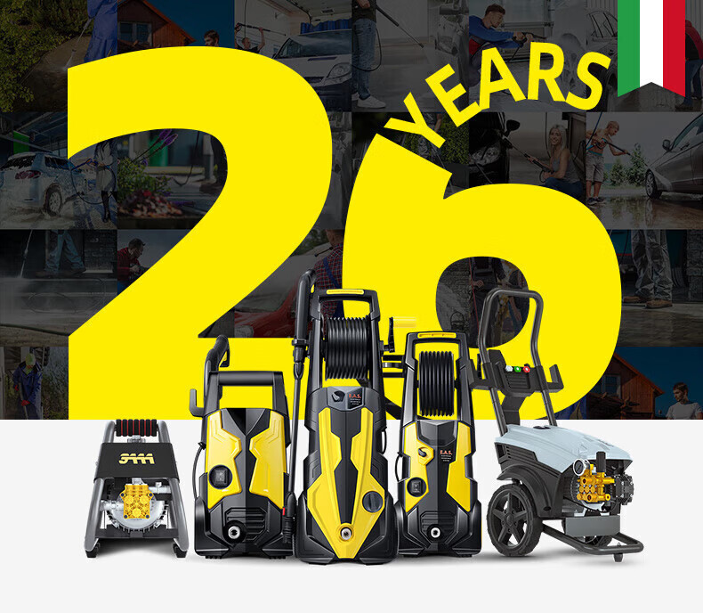 3AAA High-Pressure Car Washer, High-Pressure Water Gun for Cleaning Courtyard, Powerful Cleaning Machine, Floor Washing Water Gun, Garden And Villa Washing Machine 1