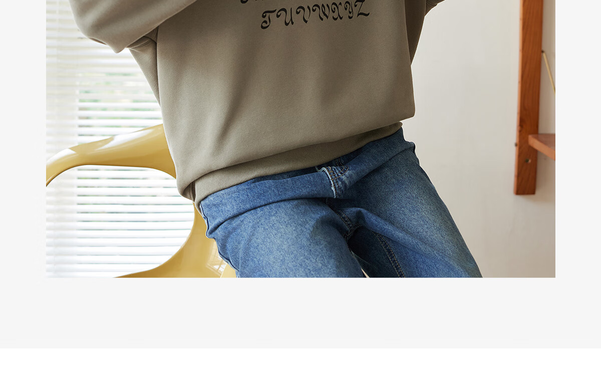 Halo Queen Women's Sweatshirt, Spring And Autumn Round Neck, Letter Print, Fashionable Versatile Comfortable Casual Pullover Top, New Product H143W1028 14