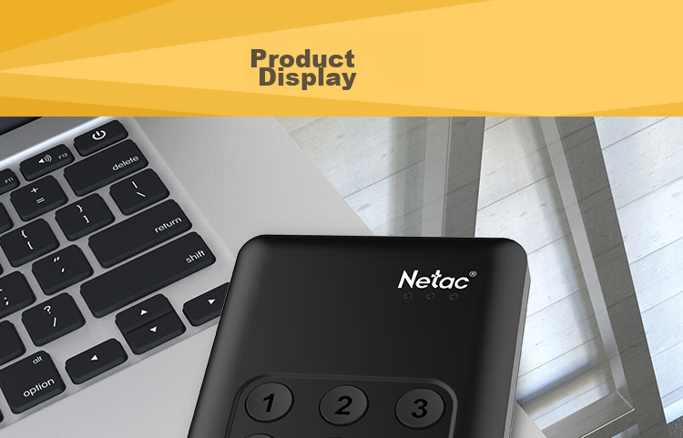 Netac 16TB 3.5-inch Enterprise Desktop External Hard Drive Type-C USB 3.1 High Capacity Metal Case Home Storage K393 14