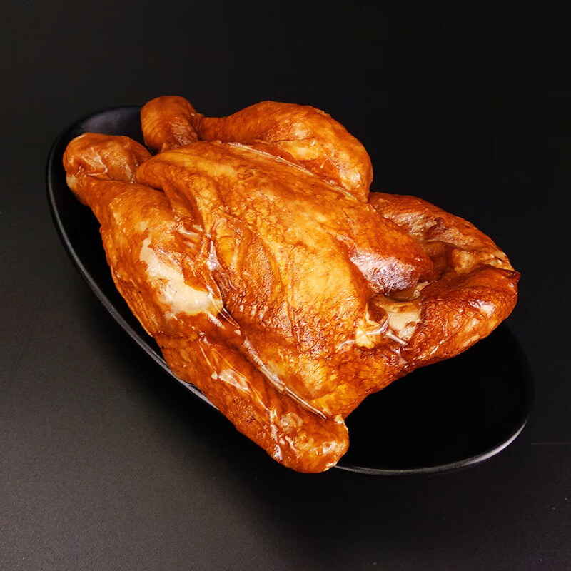 凤起德州五香扒鸡整鸡500g 德州脱骨扒鸡德州烧鸡卤味鸡肉熟食五香鸡