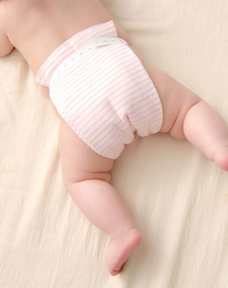 FumanTu Baby Diapers Newborn Organic Cotton Washable Foldable Thick Breathable Soft Training Pants 11