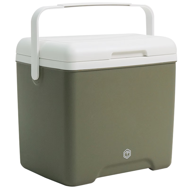 JD Jingzao Car Outdoor Insulated Cooler Box Camping Picnic Refrigerator Fresh-Keeping Box Delivery Fishing Box with Ice Pack 13L
