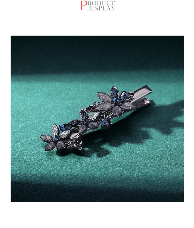 CHIMERA High-End Side Clip Flower Bangs Clip, Side Hair Clip, Barrette, Hair Accessory, Hair Ornament, Birthday Gift for Wome 5