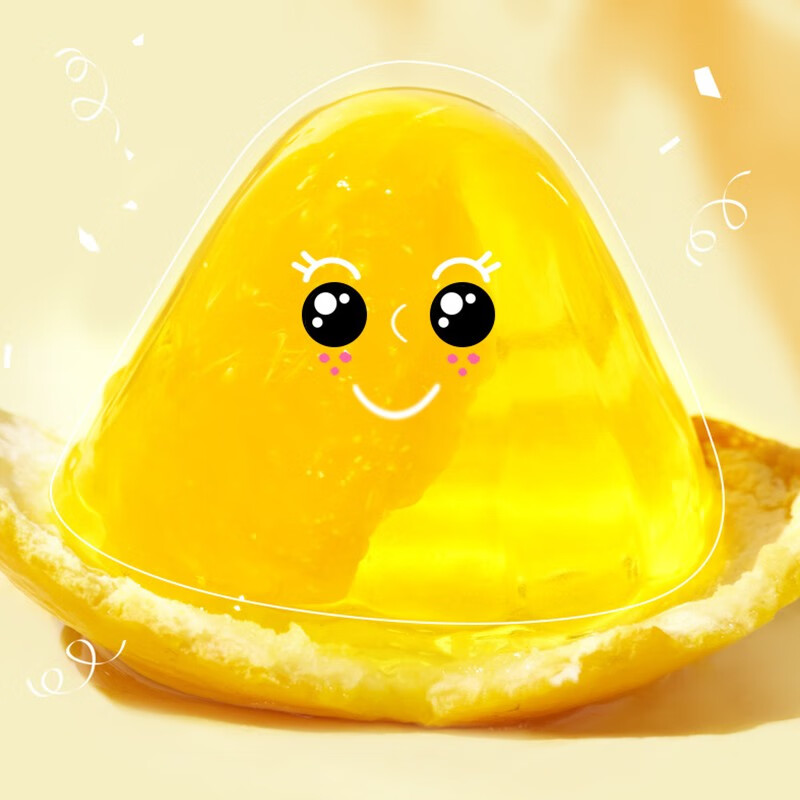 喜之郎蜜桔果肉果冻约17杯(450克+60克) 休闲儿童解馋出游小零食下午茶