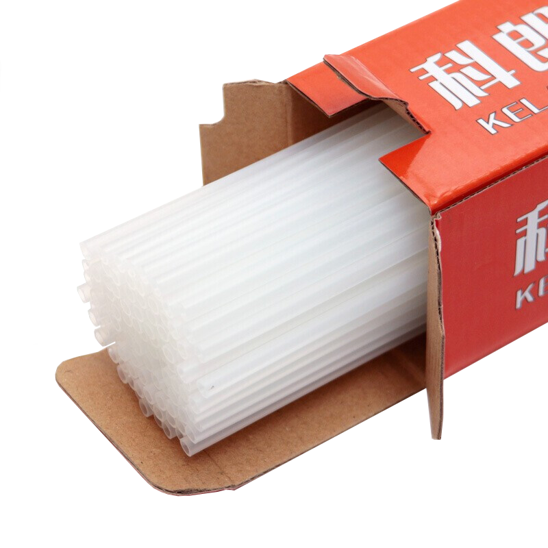 Kelangxinsheng KL-MG141 Binding Rivet Tube, Hot Melt Binding Accounting Financial Voucher Punching Machine Special Nylon Tube Plastic Tube, 50 Cm Length, 6.0mm Diameter, 100 Pieces