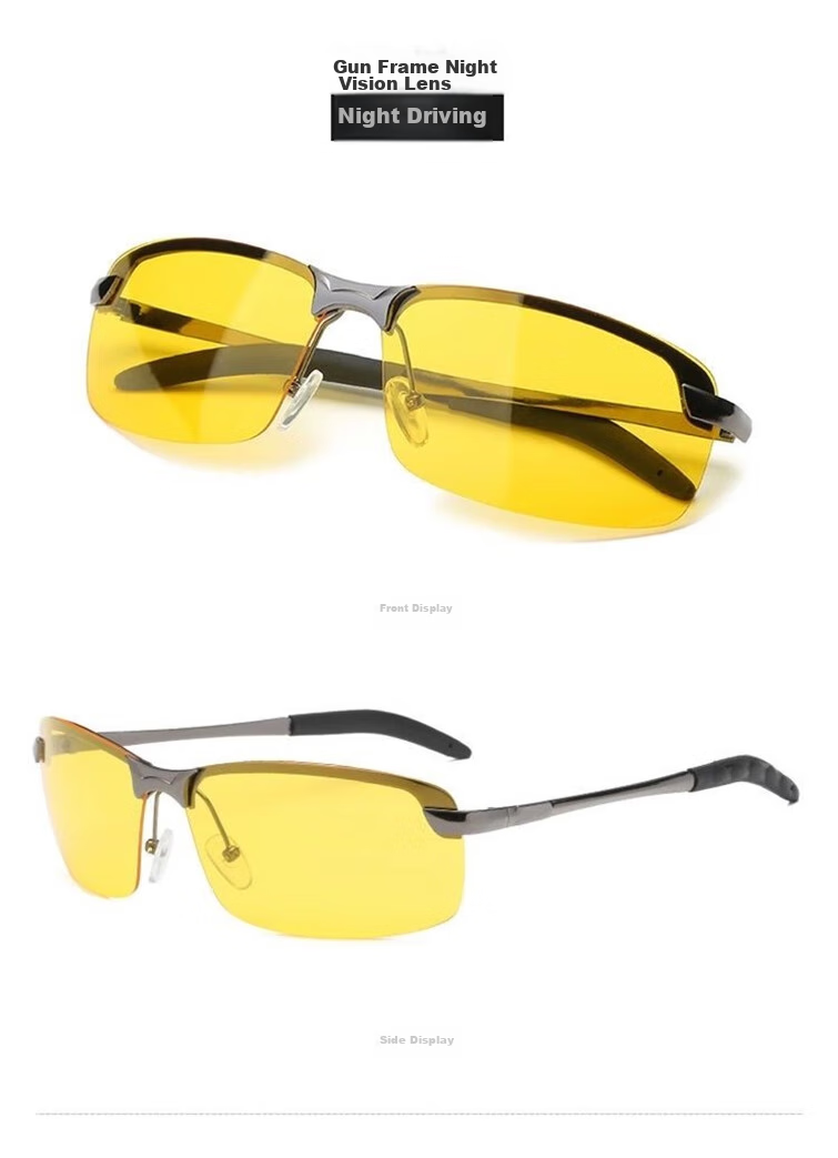 LESCA LUNETIER Driving Sunglasses, Day And Night Use, Night Vision, Driving at Night, Polarized Glasses for Men, Specialized Cycling Glasses for Nighttime 6