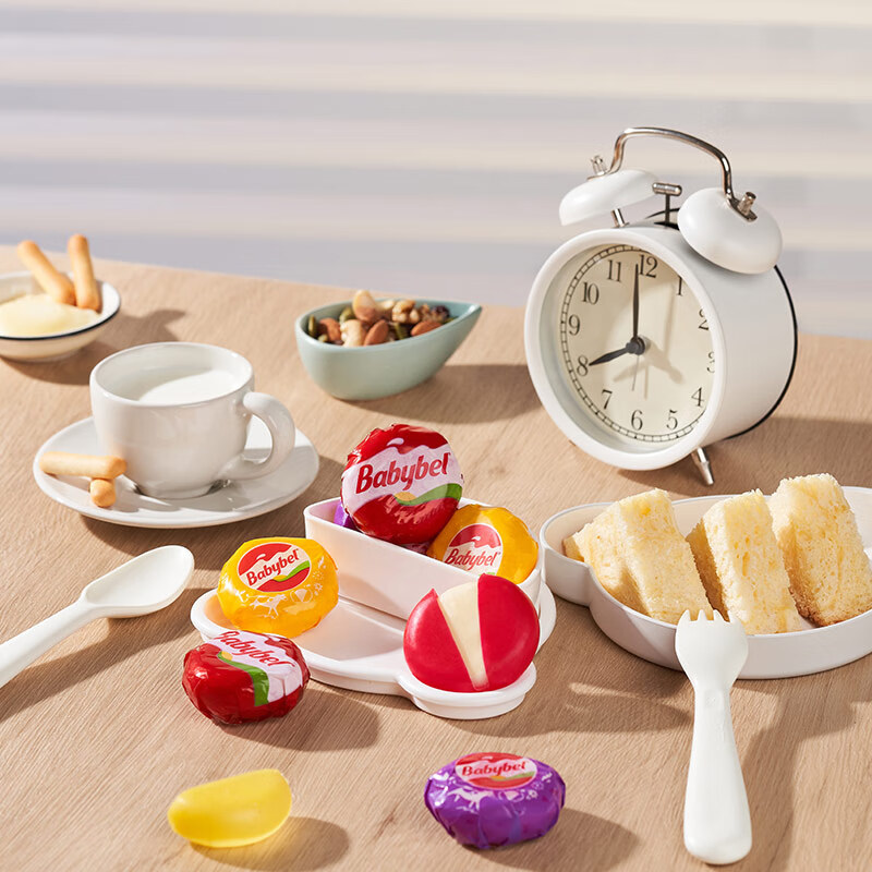 Mini Babybel小贝勒【法国进口】原味即食高钙儿童乳酪200g/10粒装 天然奶酪