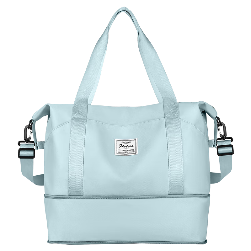 Landcase Travel Bag, Women's Handbag, Sports Fitness Swimming Backpack, Multifunctional Short-Trip Travel Bag, 5102 Army Gree