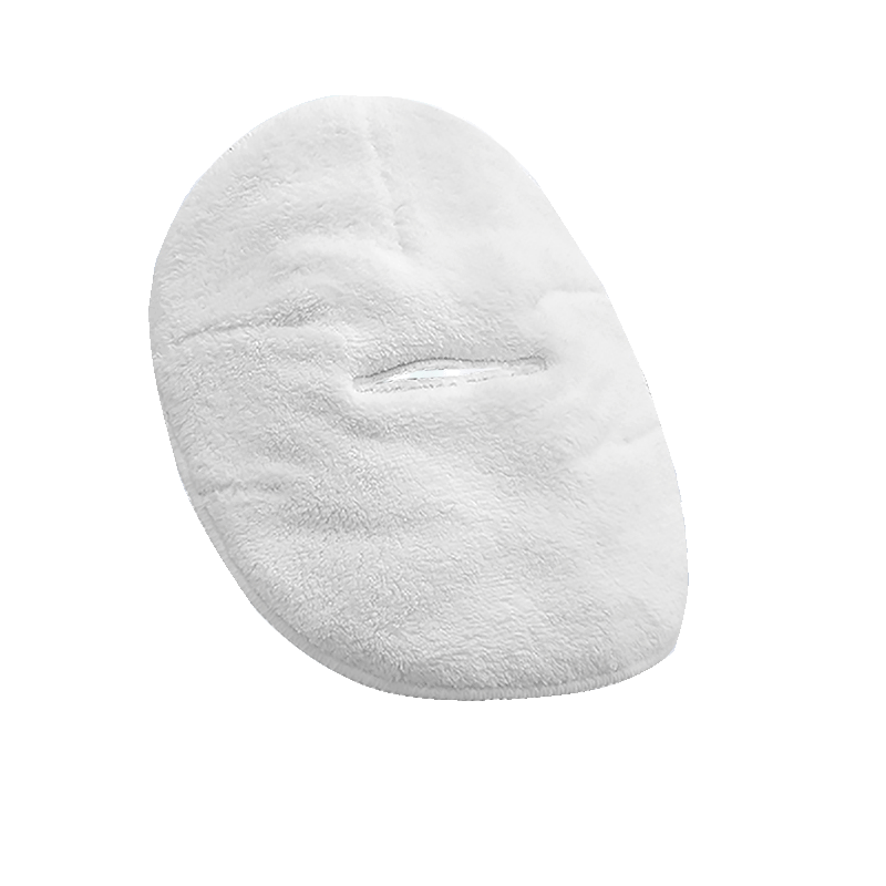 Grace Thick Hot Compress Face Towel for Beauty Care, Cold Compress Single Pack, Off-White, 24x24cm Sports