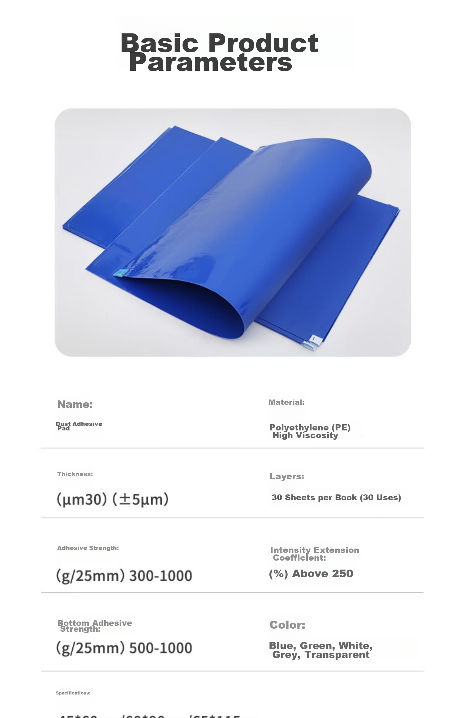 Beifute Dust-Collecting Mat, Clean Room Dust-Collecting Mat, Shower Room Dust-Collecting Anti-Dust Sticker, Removable Shoe Sole Dust-Collecting Foot Mat 18