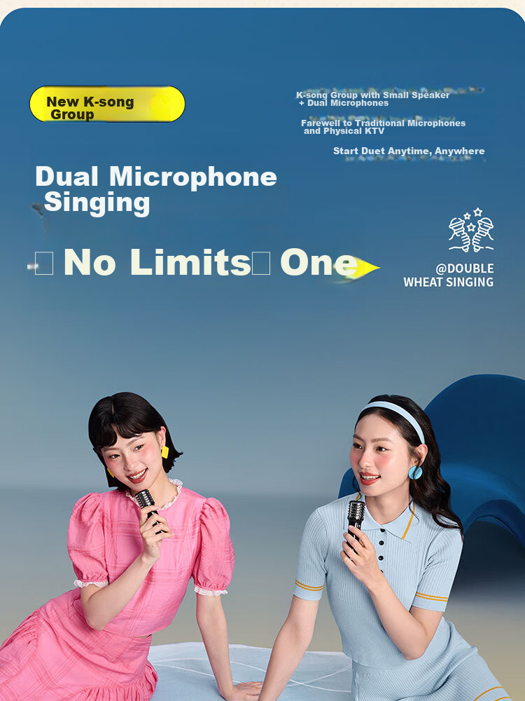 Divoom Karaoke Speaker with Dual Microphones, Sound Card, Built-In Microphone, Bluetooth Speaker, Home Karaoke Machine, KTV Birthday Package, Teacher's Day Gift 7